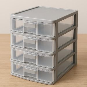 Stackable Plastic Drawer Organizer for Small Items